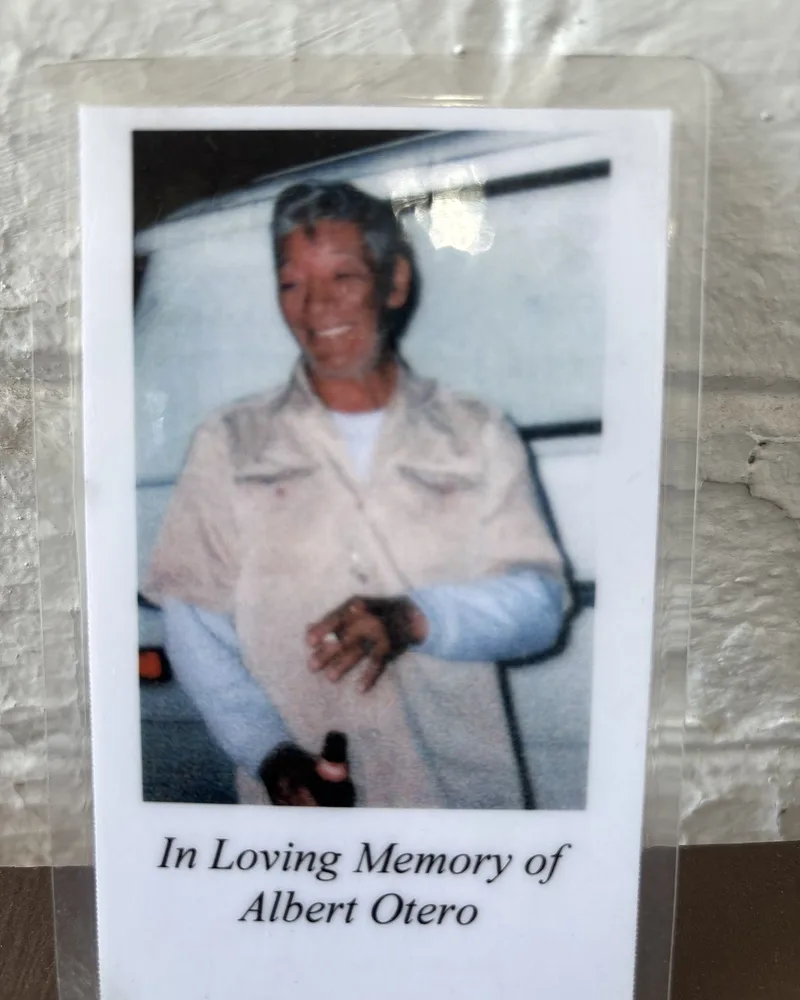 In Loving Memory Of Albert Otero Memorial photo honoring founder Albert Otero